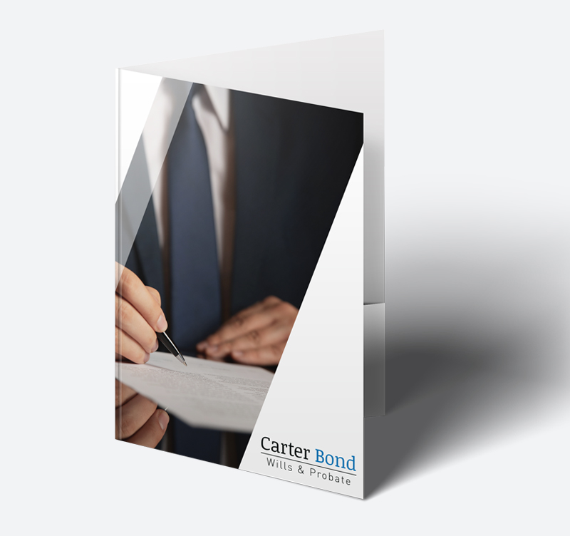 Custom printed presentation folders for UK businesses