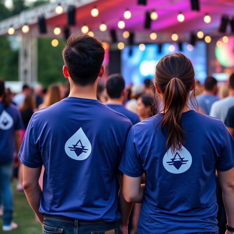 Aqualine Events - Festival Crew T-Shirts