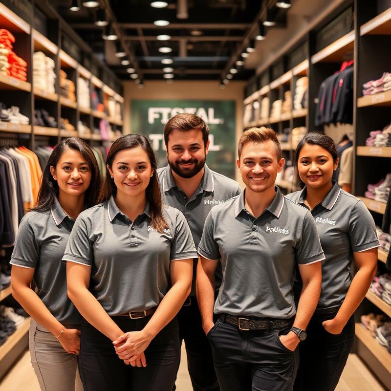 FitZone Sports - Retail Staff Uniforms