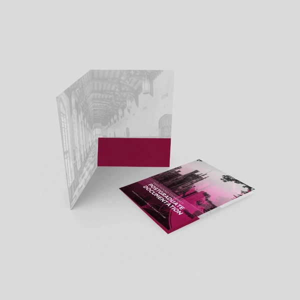 Glued Presentation Folder