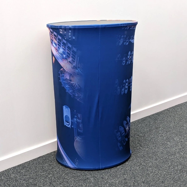 Stretch Fabric - Oval Counter - Rear