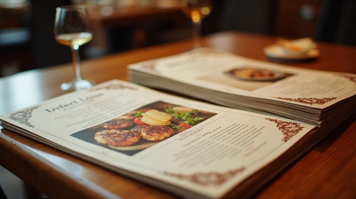 Boost Your Business: The Power of Professional Menus